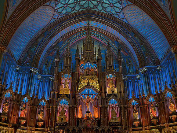 Old Montreal - Notre-Dame Basilica